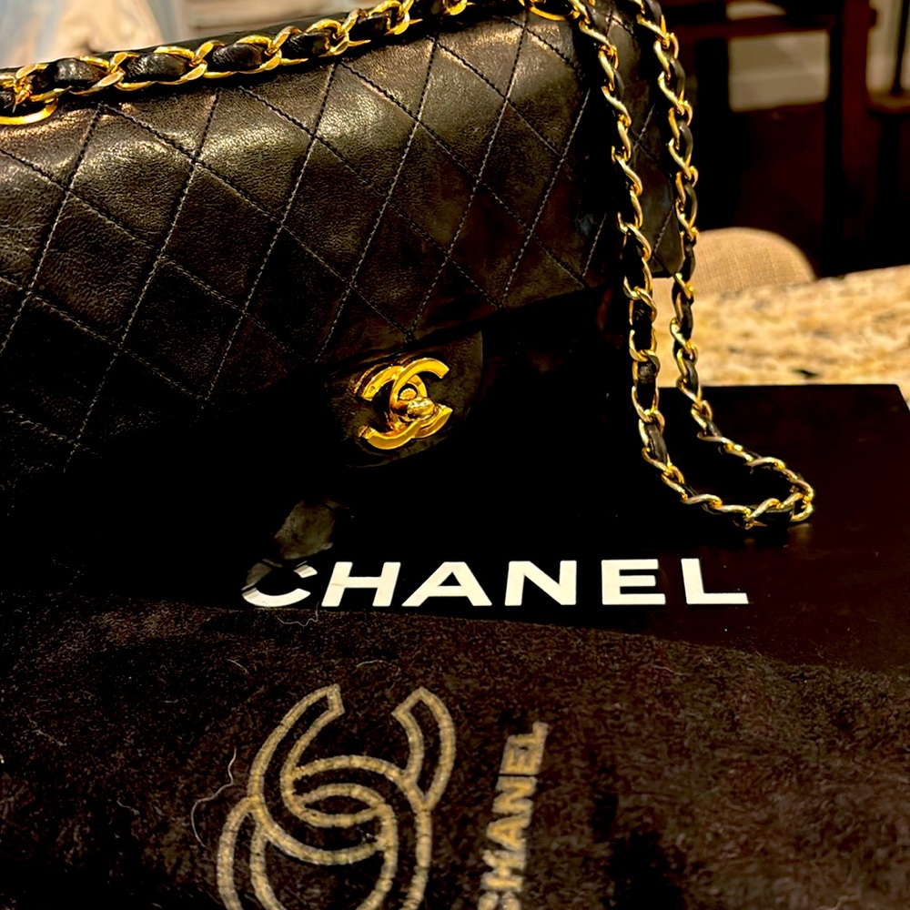 Authentic Chanel CC Matelasse in good condition
